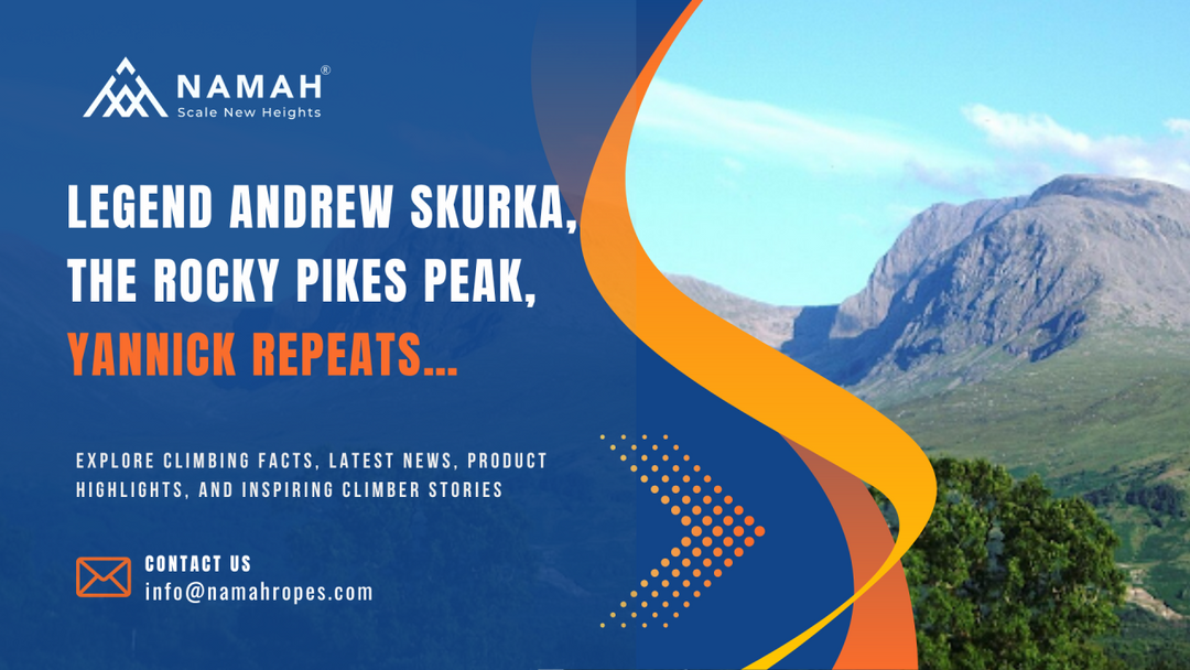 Legend Andrew Skurka,  the Rocky Pikes peak, Yannick repeats