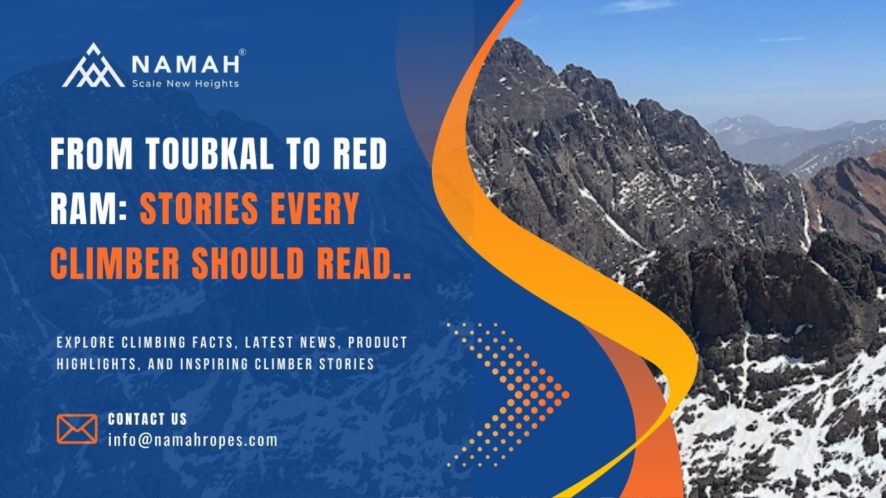 Know unforgettable climbing stories from Toubkal to Red Ram