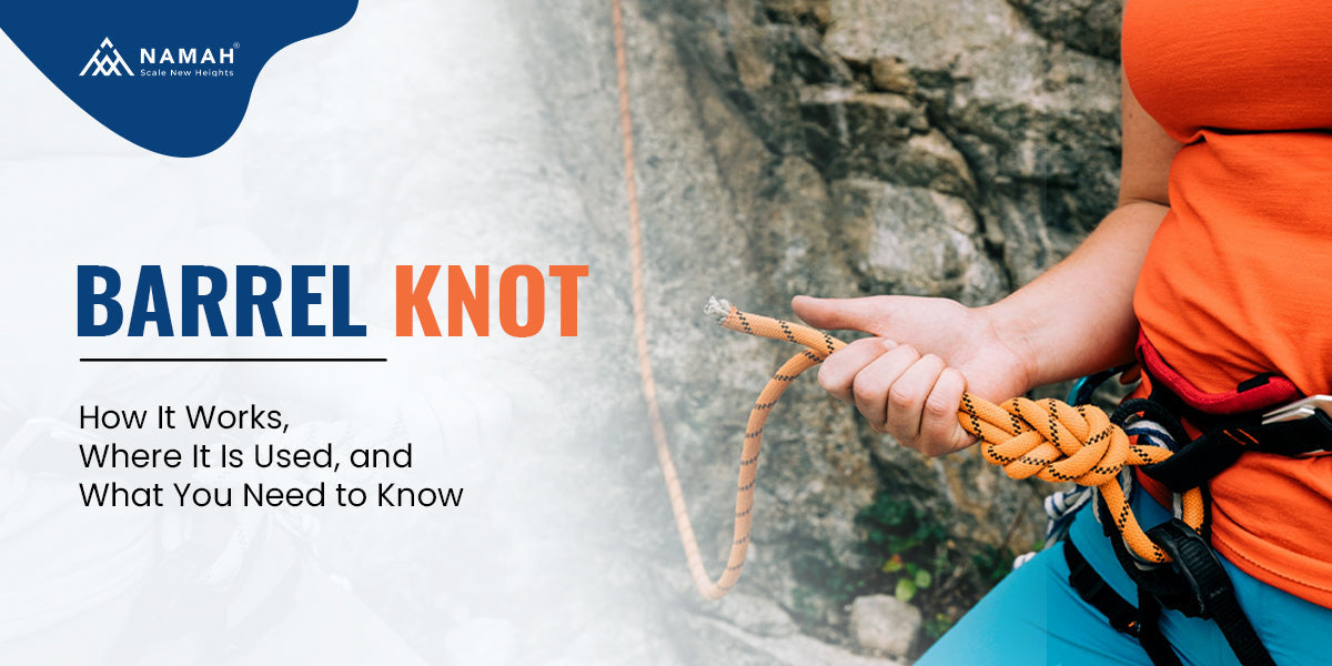 Learn how to tie a Barrel Knot