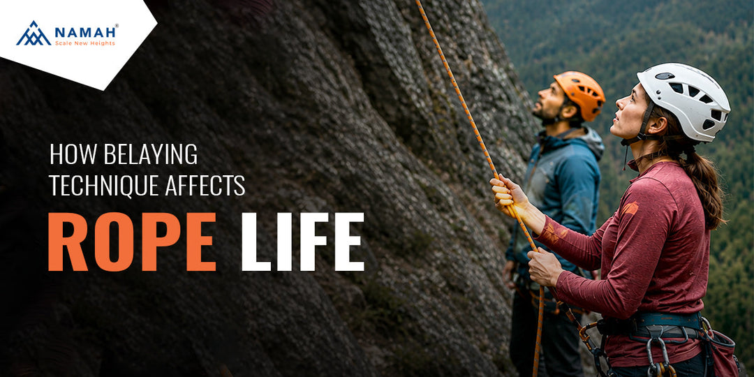 How Belaying Technique Affects Rope Life?