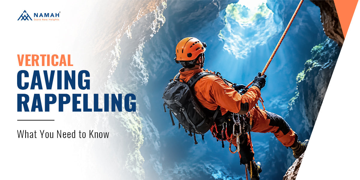  A man is climbing withe help of Best Rope for Vertical Caving