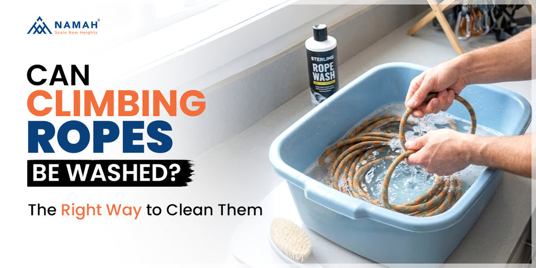Can Climbing Ropes Be Washed? The Right Way to Clean Them?