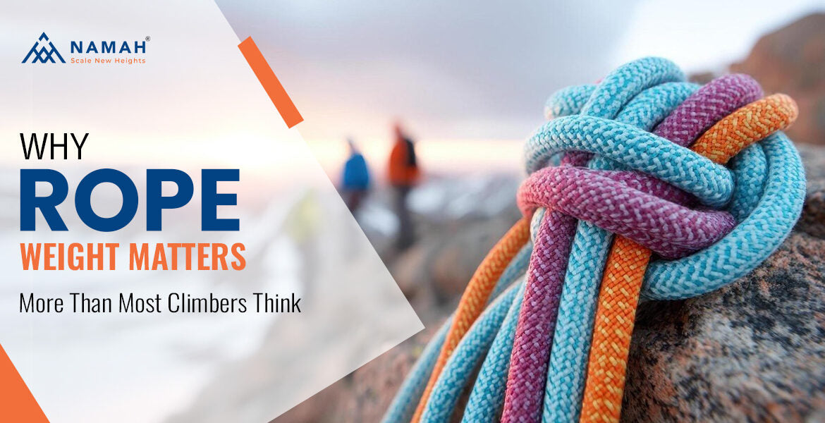 Why Rope Weight Matters More Than Most Climbers Think