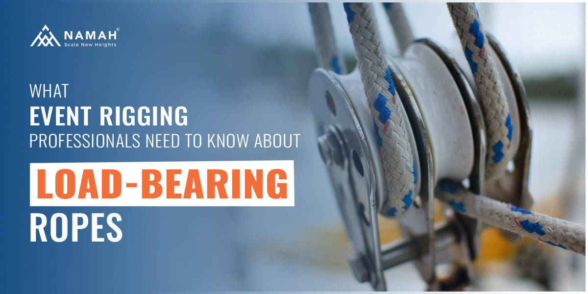 Load-Bearing Ropes for Event Rigging