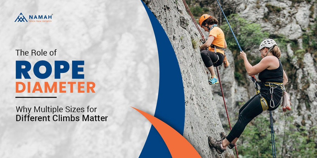 The Role of Rope Diameter: Why Multiple Sizes for Different Climbs Matter