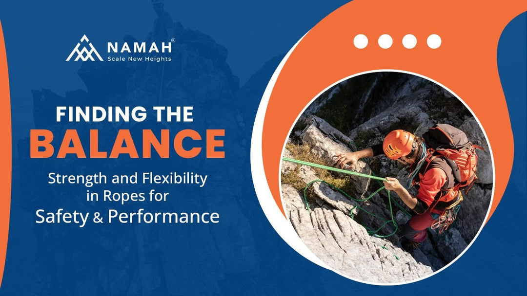 High Ropes Safety Sign Ropes for Safety | Strong & Durable Solutions – Namah Ropes