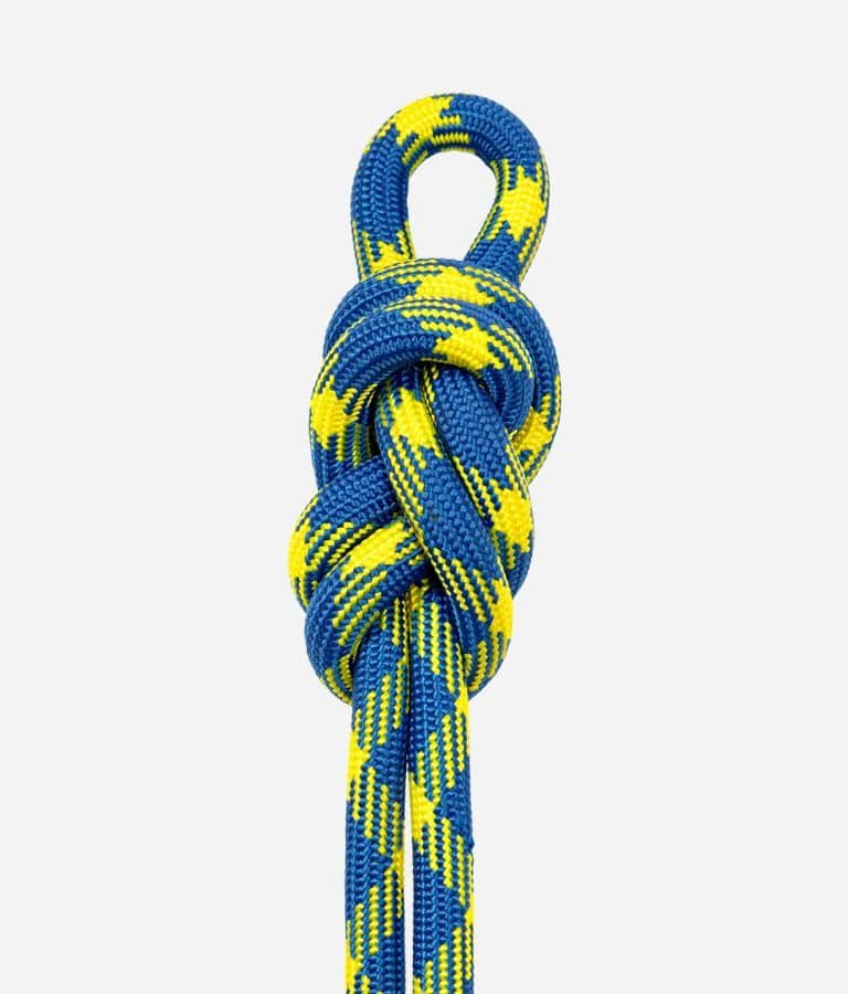 Nudo azul dinámico en forma de estrella