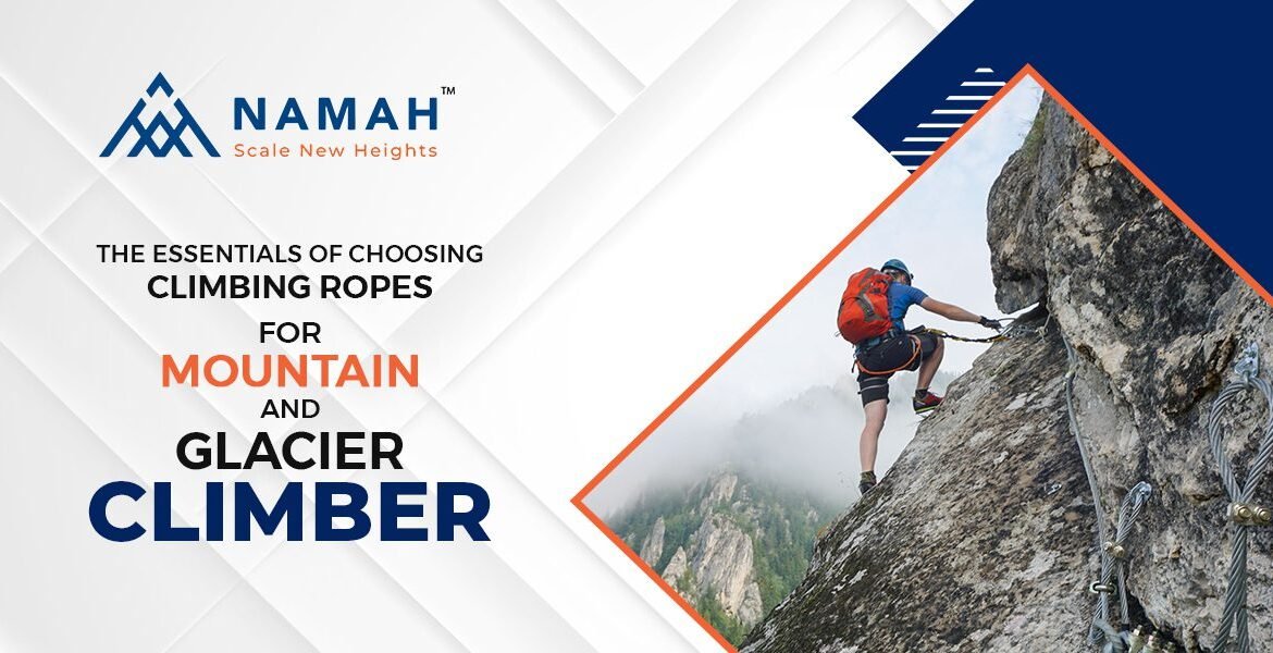 Rope For Mountain And Glacier Region Climbing