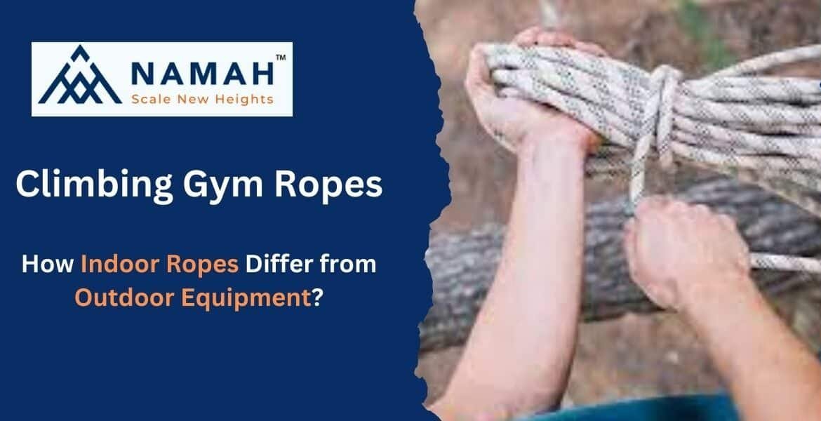 Climbing Gym Ropes