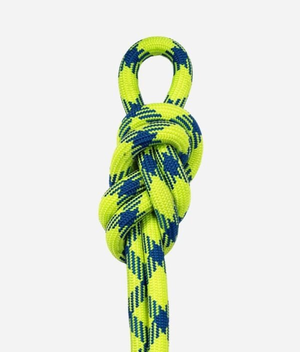 Dynamic Lime Bolt Knot