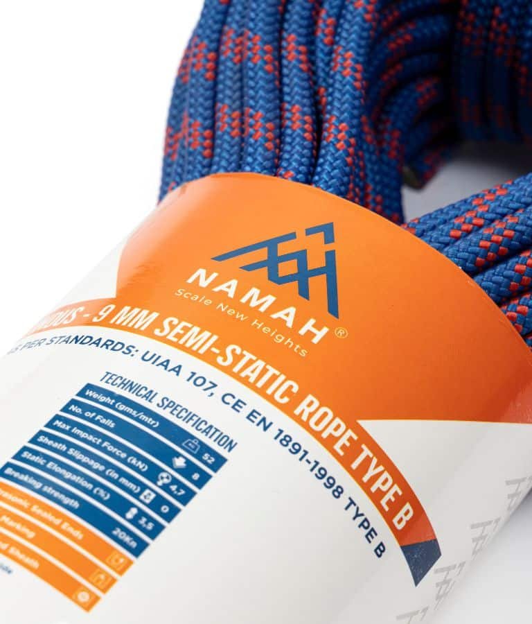 Indus 8.0Mm Semi-Static Rope