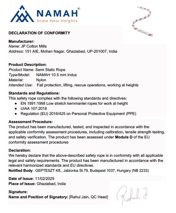 Konformitätserklärung