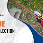 The two persons are lifting in a rescue operation by Rescue Rope Selection