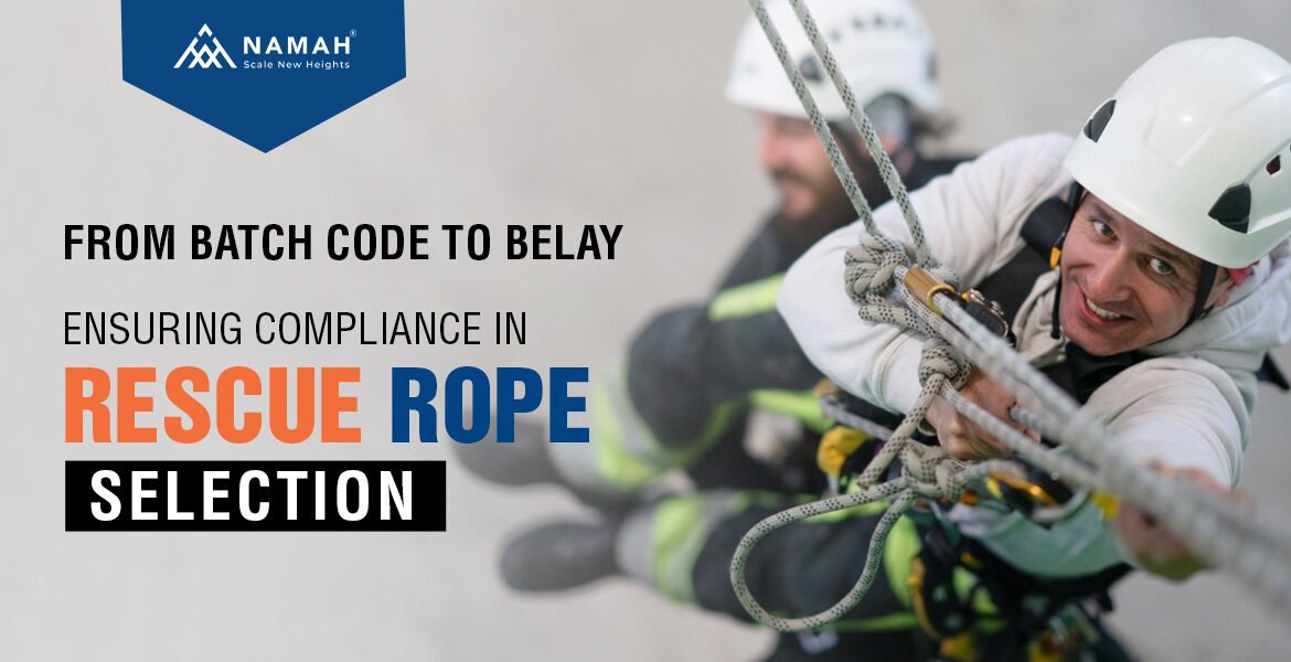 The Climbers Are Identifying Batch Traceability In Rescue Operations