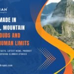 History made in climbing, mountain above clouds and defying human limits