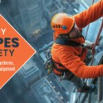 A man is understanding Rope Safety System for Work at Height