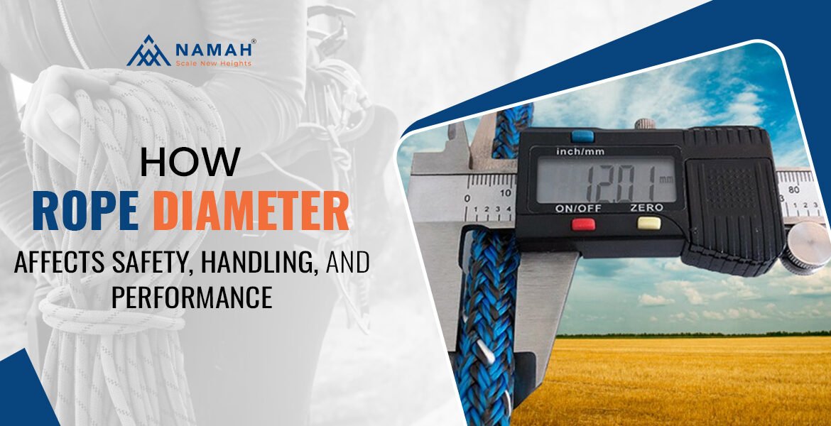 Rope Diameter In Climbing And Industrial Use