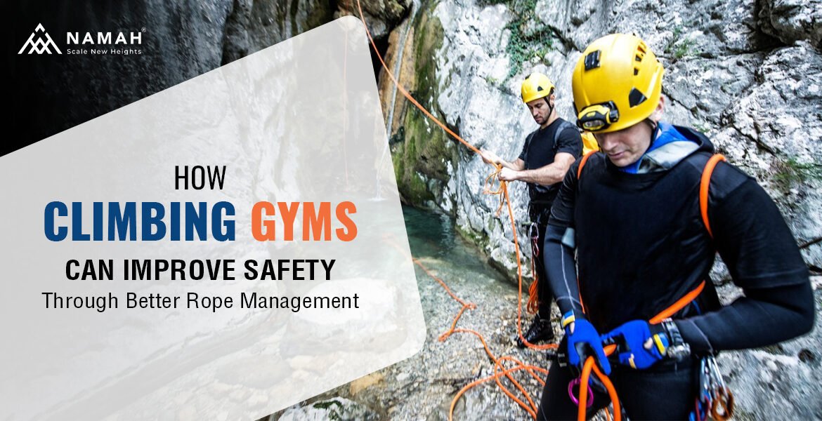 The Climbers Are Understanding Rope Management System In Climbing Gyms