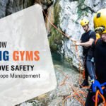 The climbers are understanding Rope Management System in Climbing Gyms