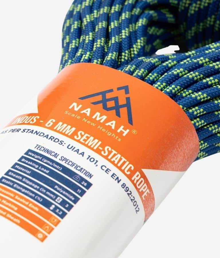 Indus 6.0Mm Semi-Static Rope