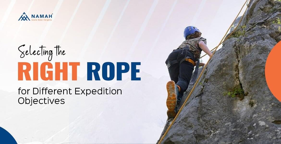 A Man Climbing On A Rock By Identifying The Expedition Rope Selection Objectives