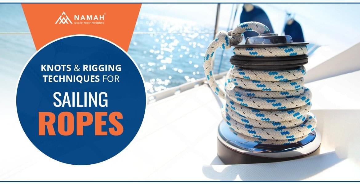 Sailing Rope Knots On A Boat